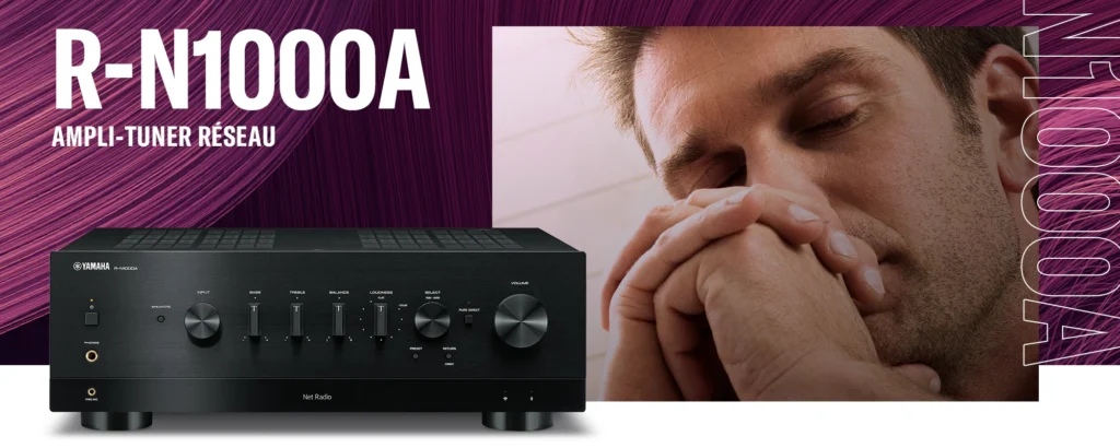 Yamaha ampli connecté