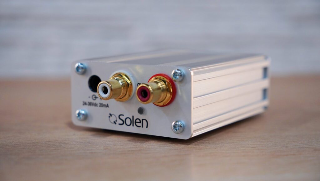 Solen Phonomaster 2 : le petit préampli phono français